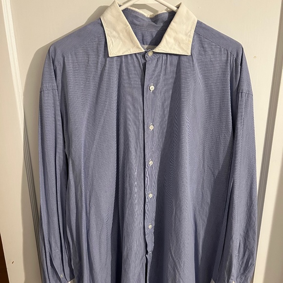 Lorenzini Shirts Lorenzini Mens Dress Shirt Made In Italy Poshmark